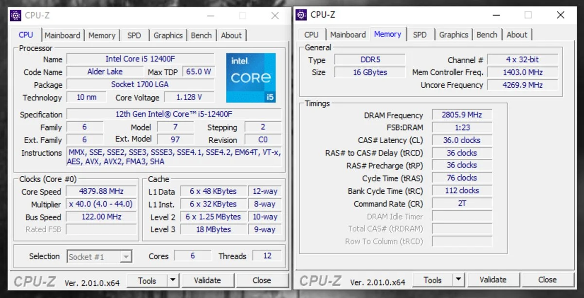 Источник: Binarytides / Утилита CPU-Z
