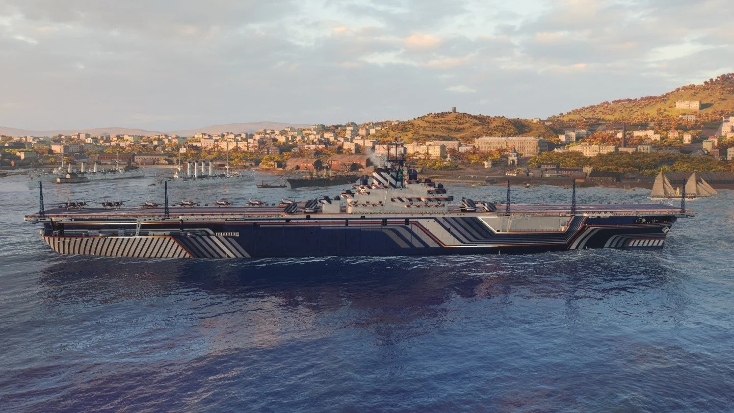 Обзор американского авианосца Essex в Мире Кораблей