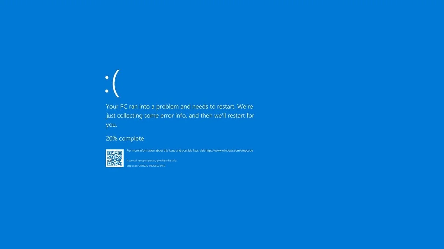 Источник изображения: Windows Report / Экран ошибки