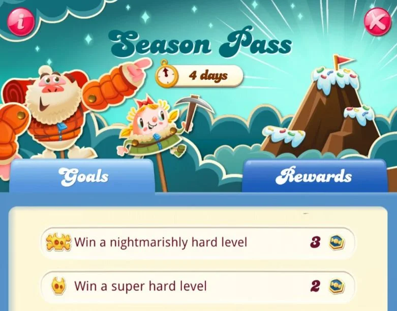 Сезоны в Candy Crush Saga