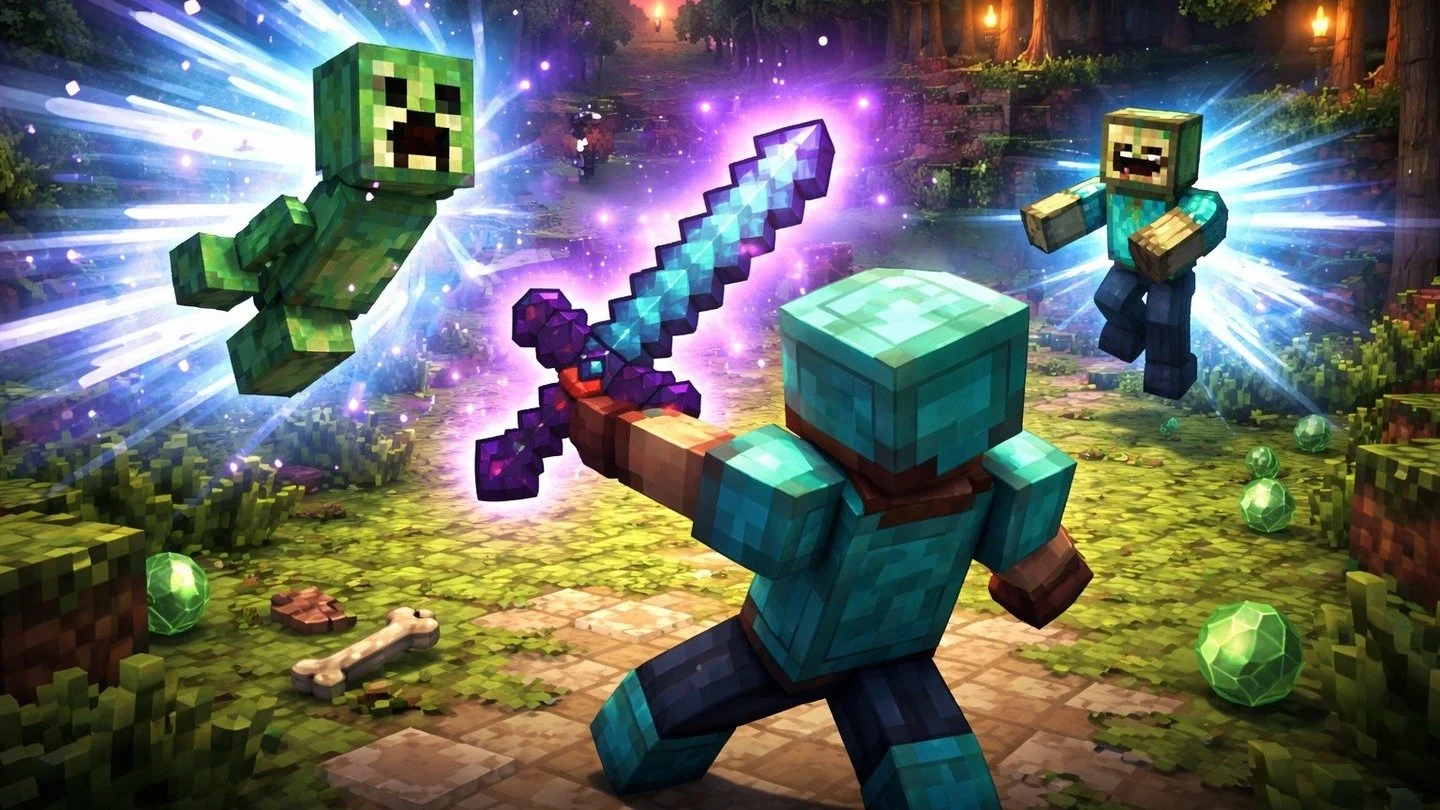 Гайд на откидывание в Minecraft