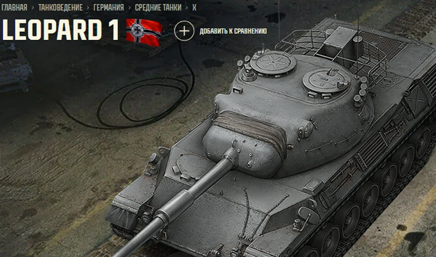 Источник: Tanki / Leopard 1