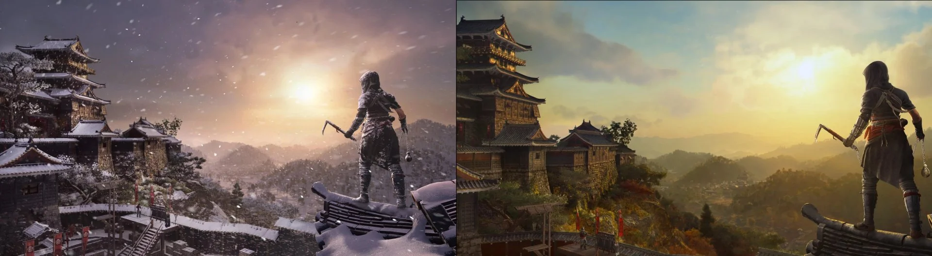 Источник: Ubisoft / Зима и осень в Assassin’s Creed Shadows