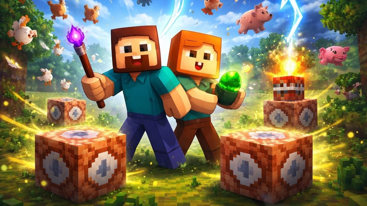 Прикольные команды в Minecraft
