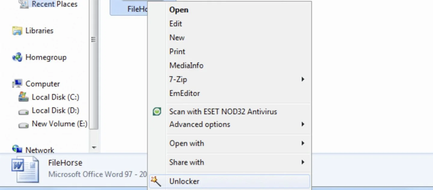 Источник FilleHorse / Интерфейс Windows