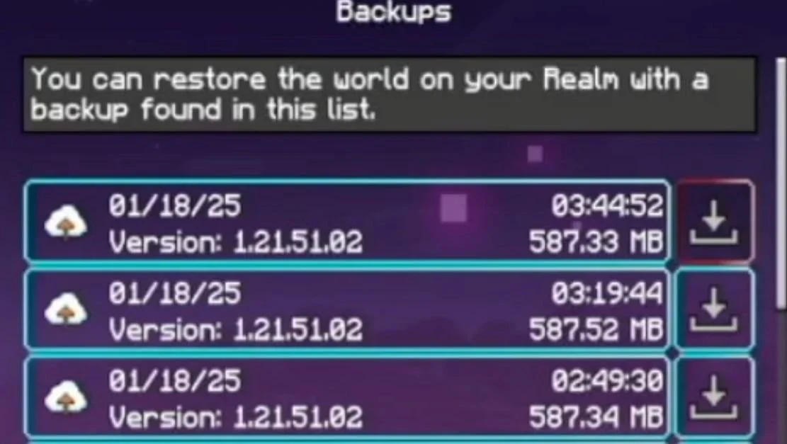 Источник: respawn.media / Версии миров Minecraft в Realms