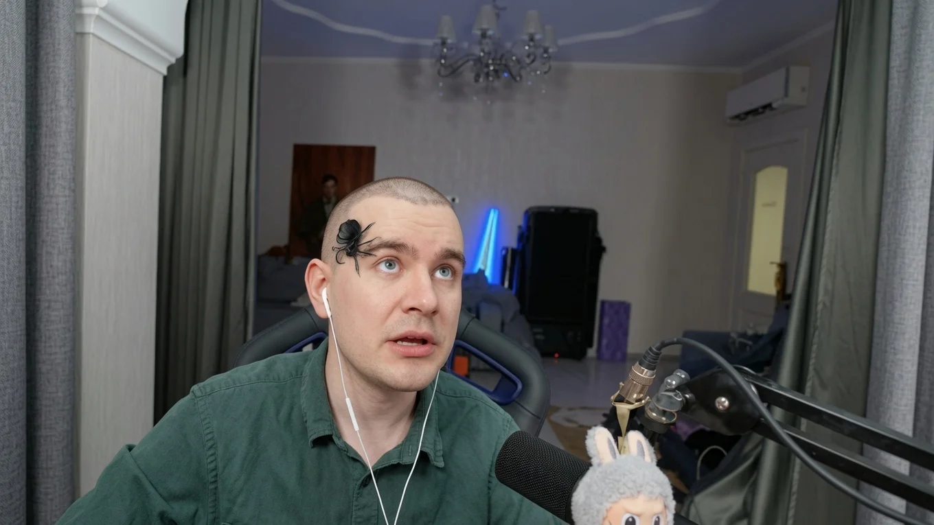 Братишкин спалил результат пересадки волос