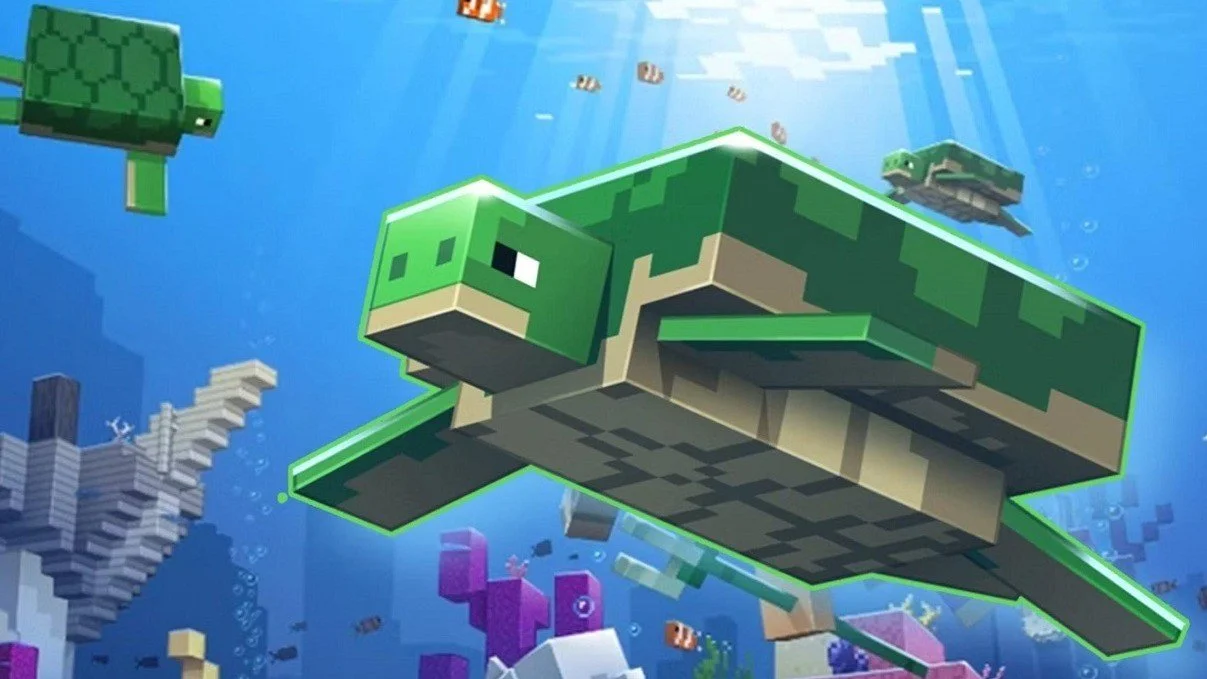 Черепаха в Minecraft: как искать, разводить и выхаживать