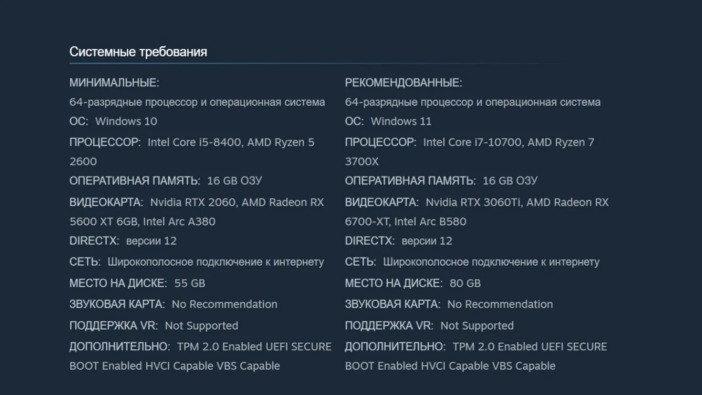 Battlefield 6 / Системные требования