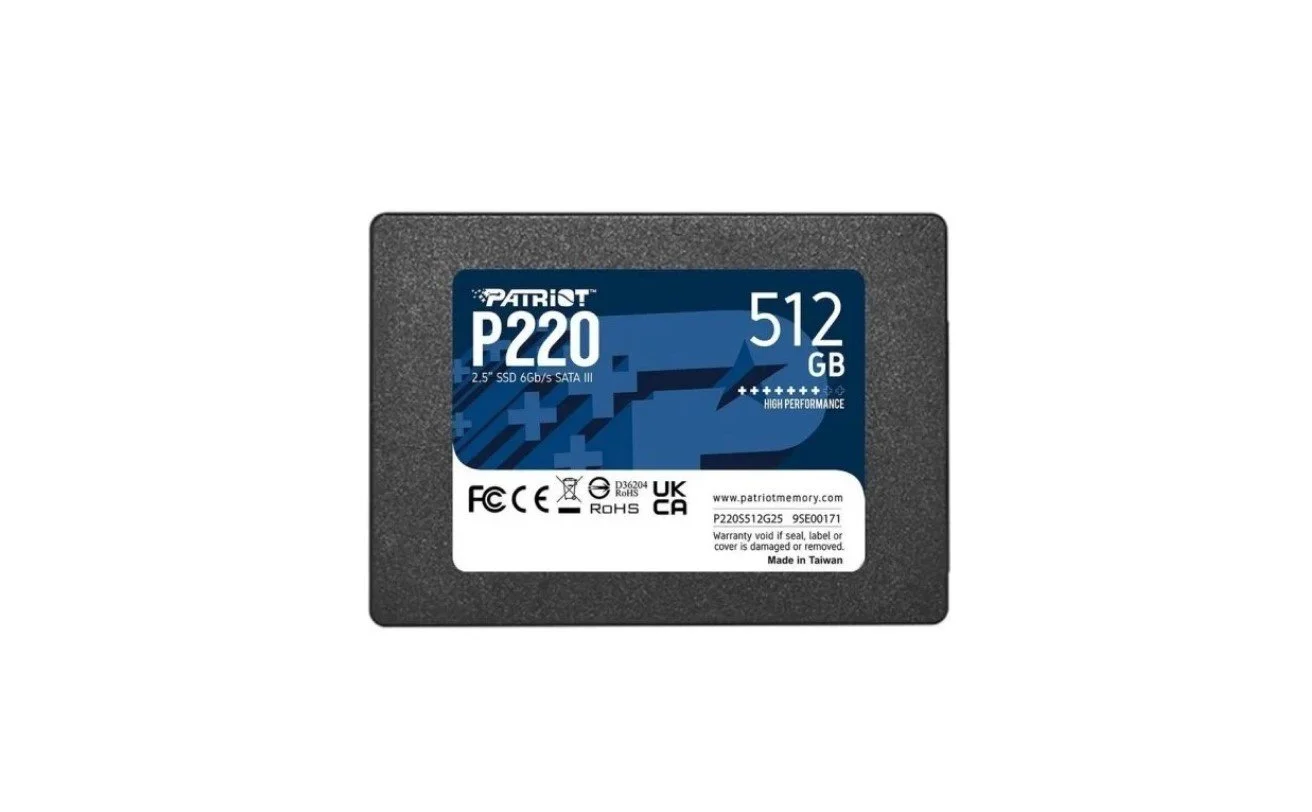 Источник: respawn.media / SSD Patriot Memory Patriot P220 2.5 512ГБ