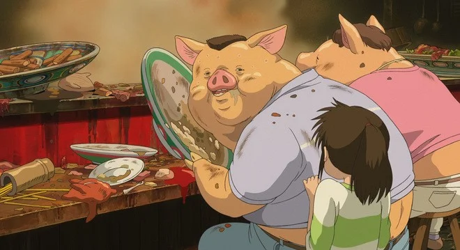 Кадр из «Унесённых призраками»