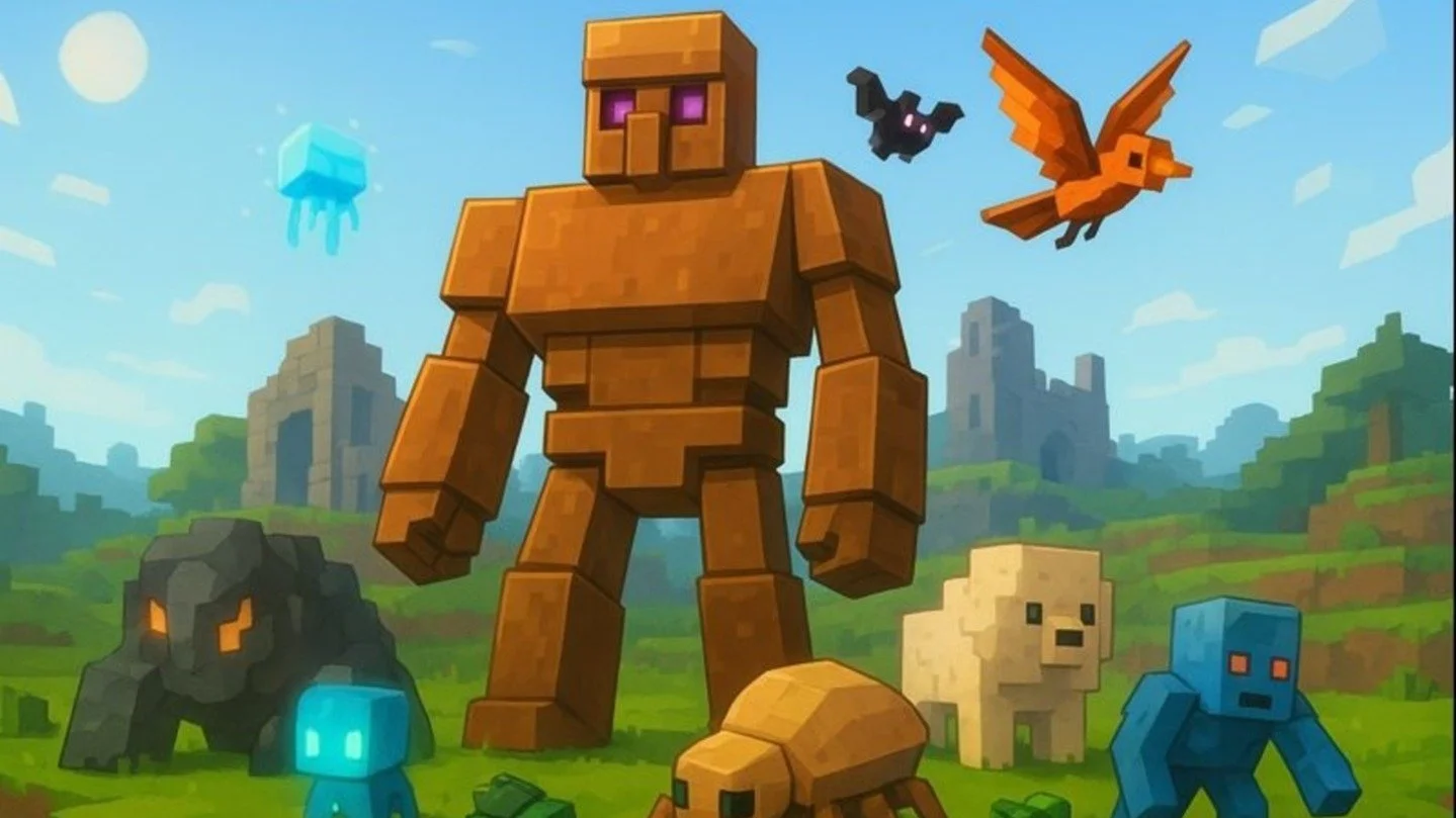 Все новые мобы Minecraft: от броненосца до наутилуса