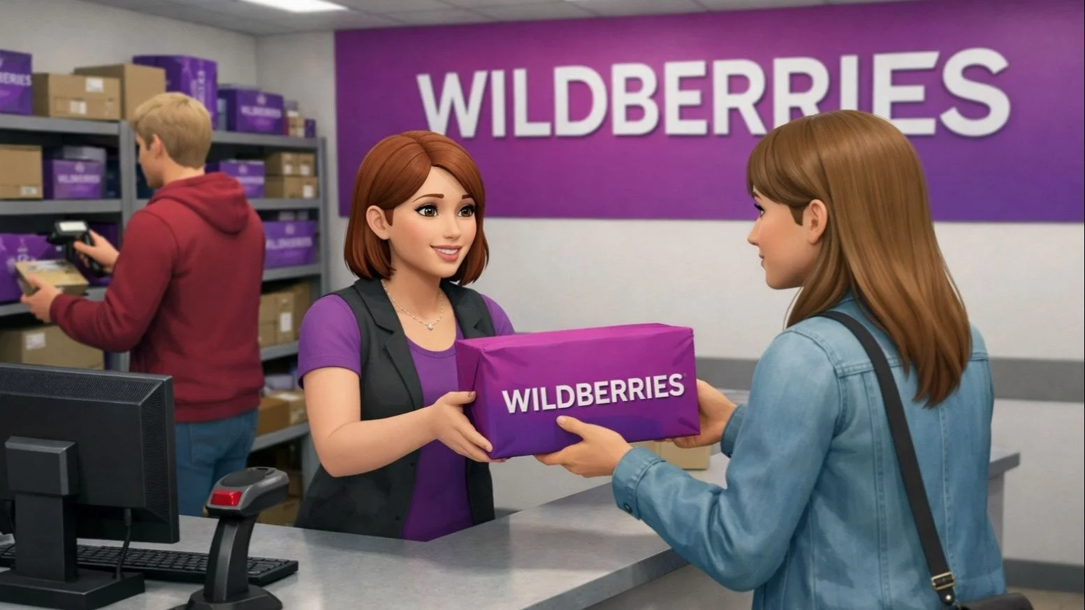 В The Sims 4 открыли ПВЗ Wildberries — симулятор жизни стал еще реалистичнее