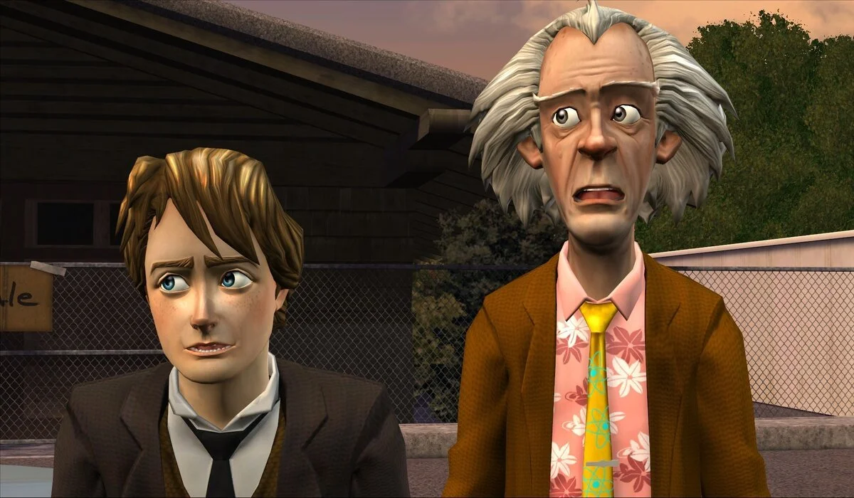 Скриншот из Back to the Future: The Game