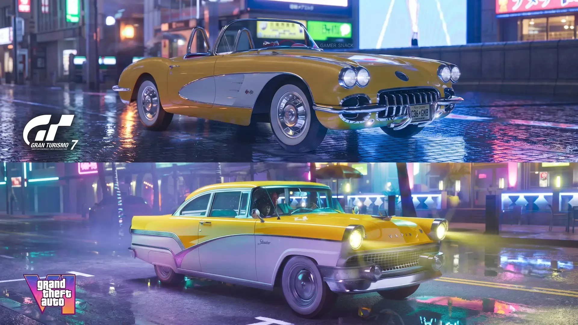 Сравнение GTA 6 и GT7