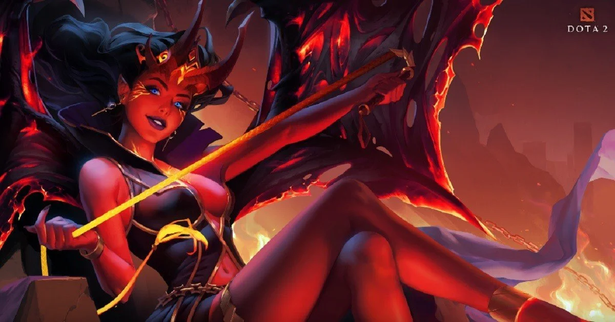 В Dota 2 добавили аркану для Queen of Pain