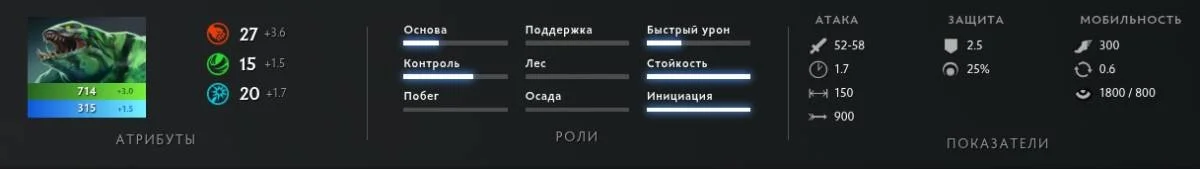 Источник: скриншот respawn.media / Характеристики Тайда
