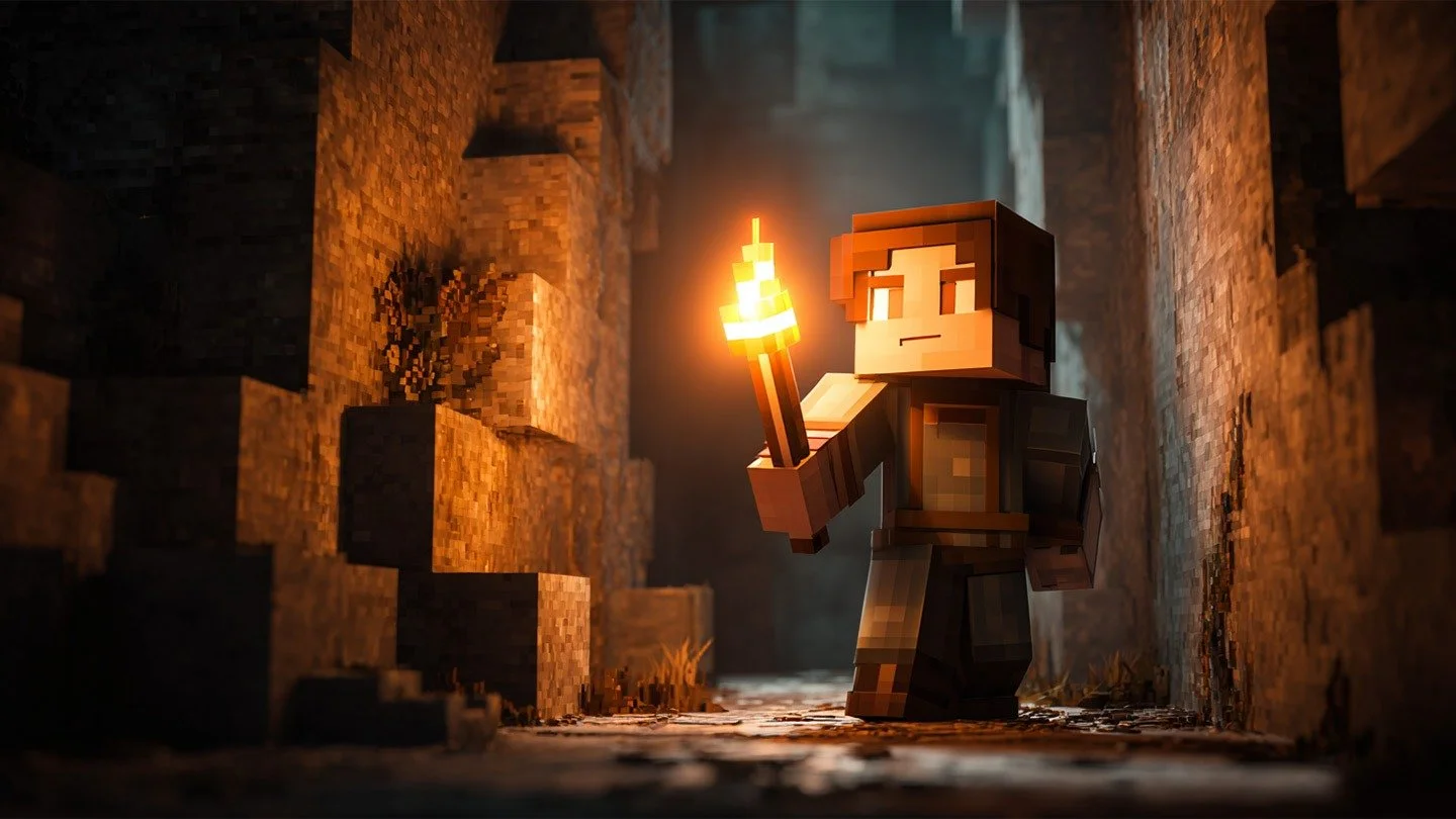Динамическое освещение в Minecraft: как заставить факел гореть в руках