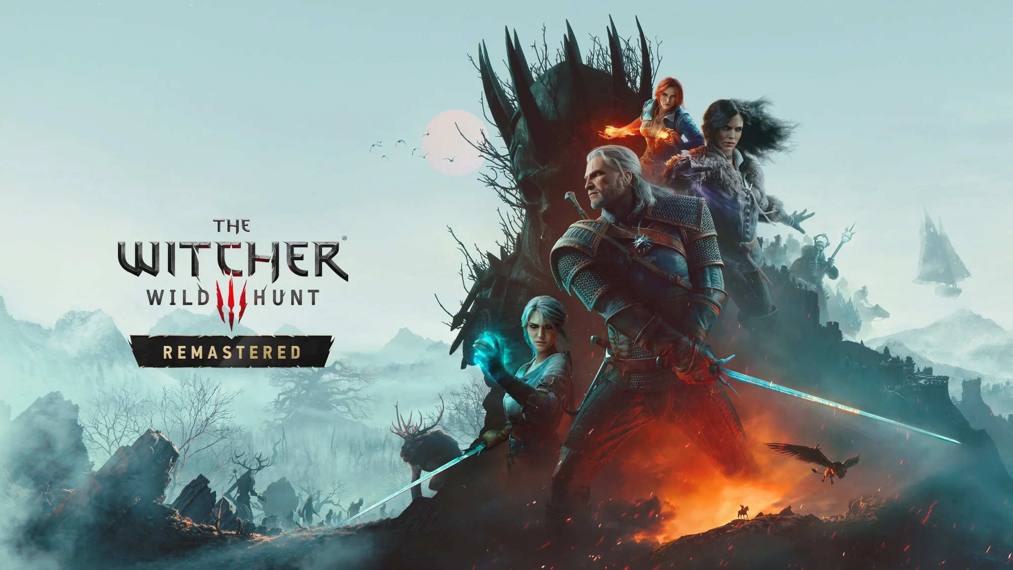Постер ремастера The Witcher 3