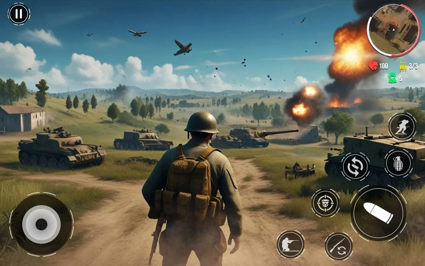 Источник: Google Play / Frontline Commando: WW2 Shooter