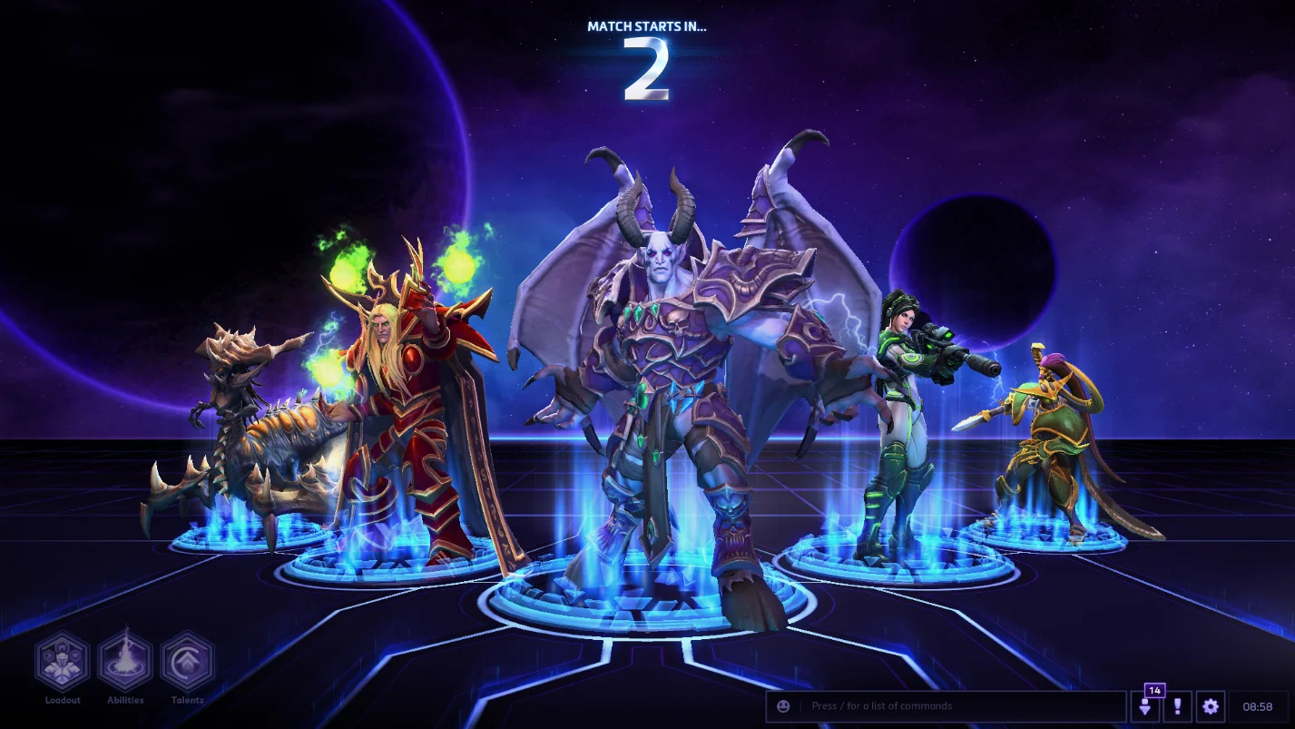 Геймплей Heroes of the Storm