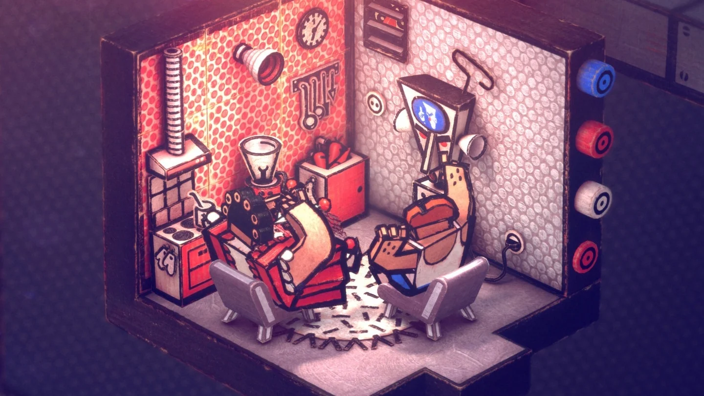 Авторы Machinarium выпустили игру Phonopolis про картонную антиутопию
