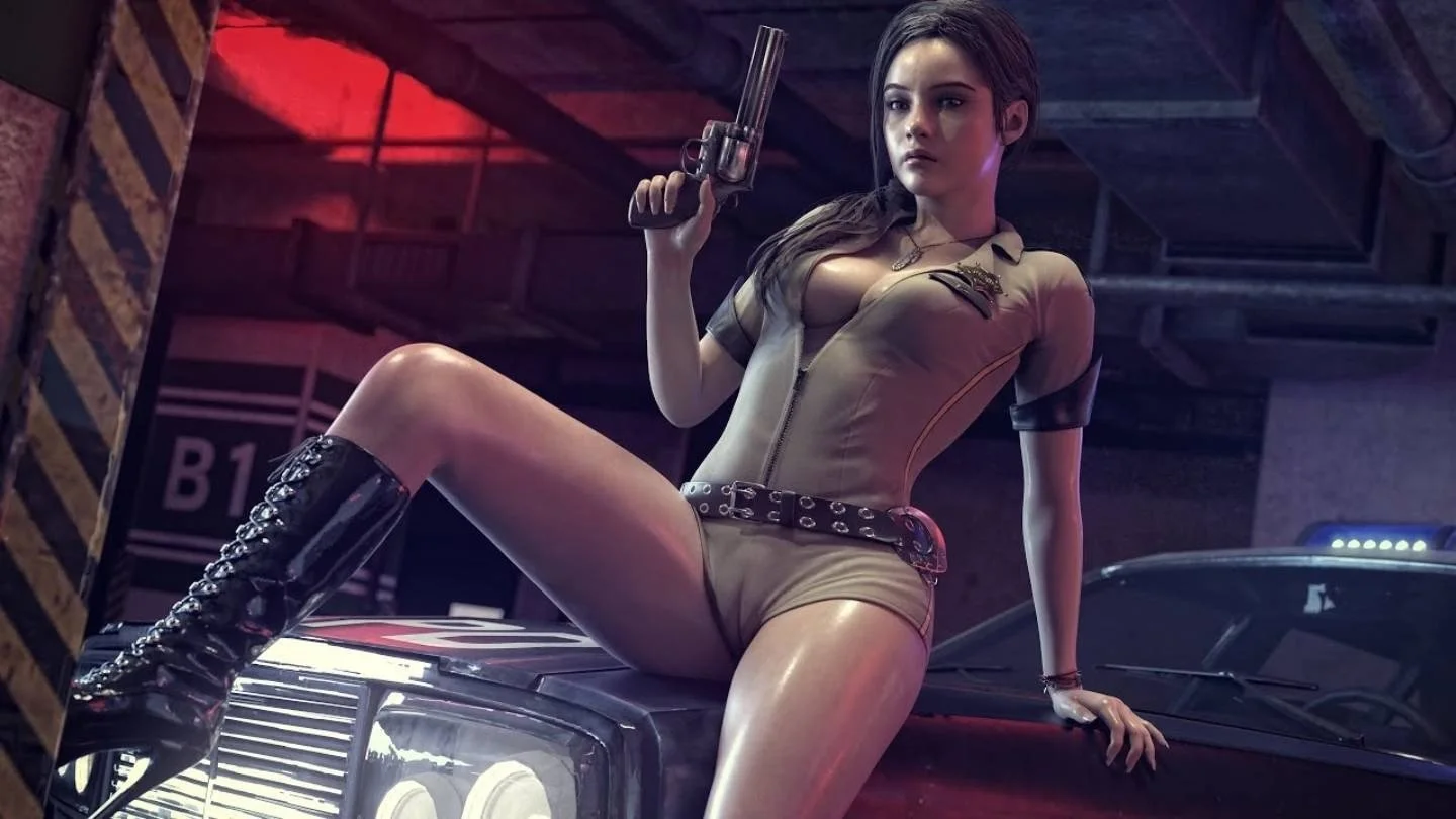 Фото: темноволосую героиню Resident Evil раздели догола