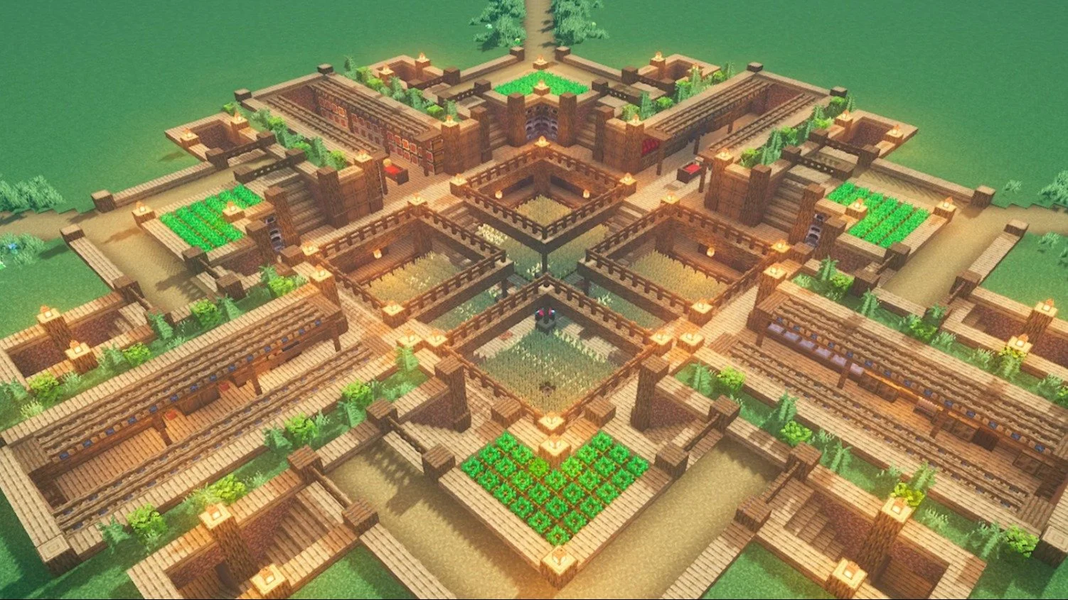 Топ-10 подземных баз в Minecraft