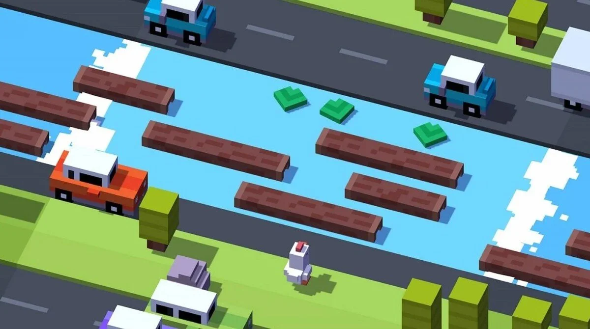 Источник: скриншот respawn.media / Геймплей Crossy Road