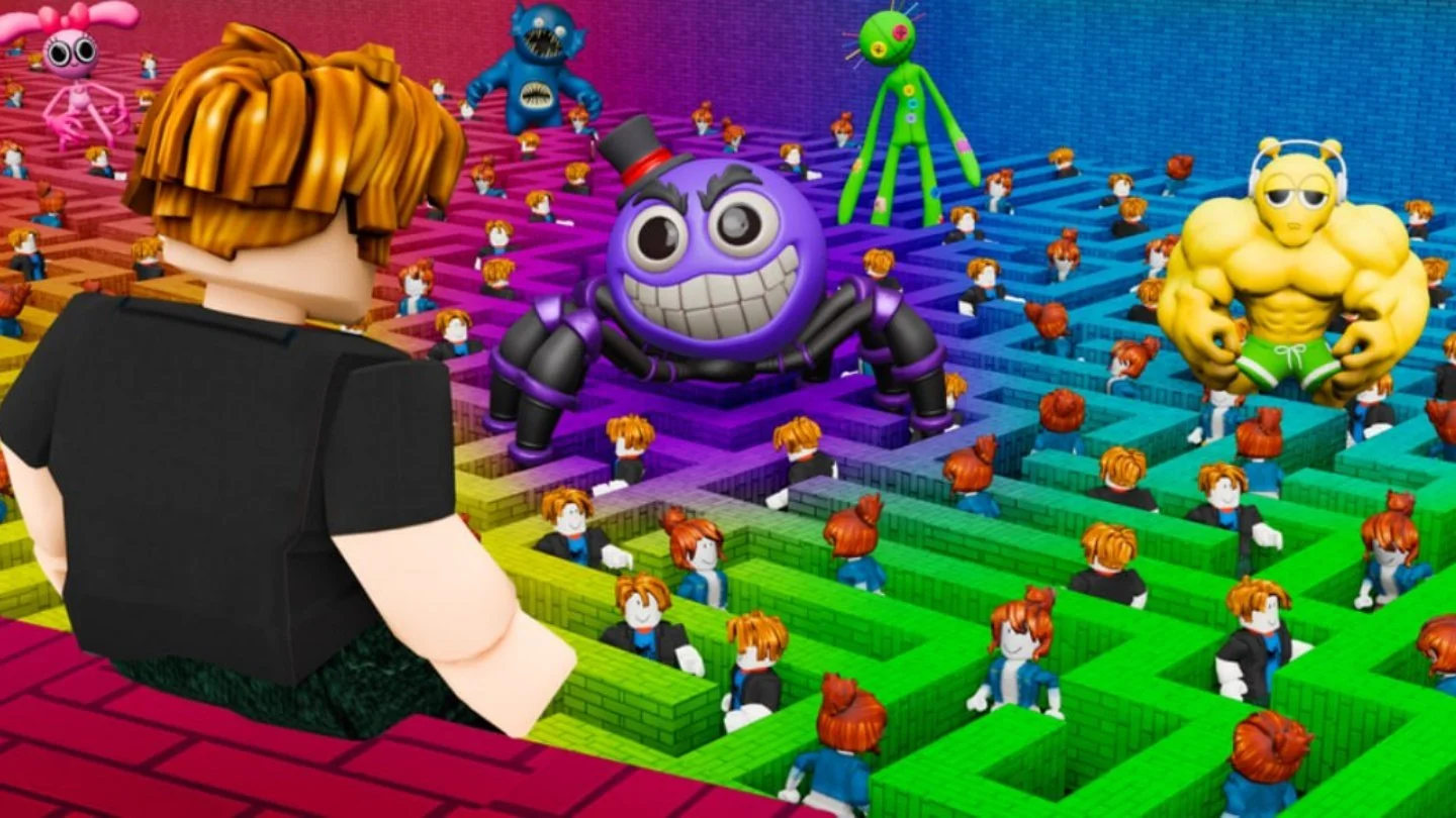 Источник: Roblox / 100 Players Color Maze