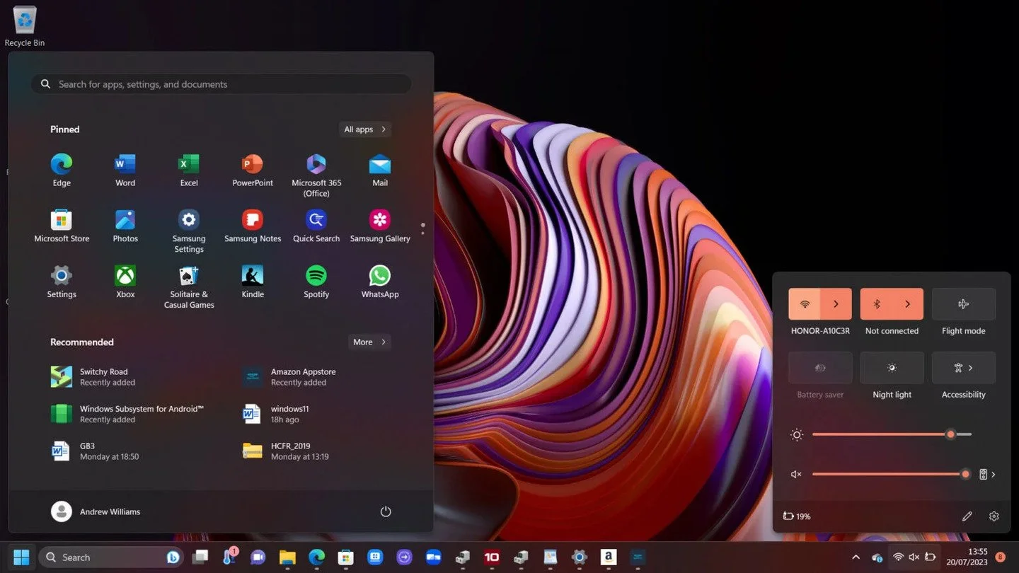 Источник: trustedreviews / интерфейс Windows 11