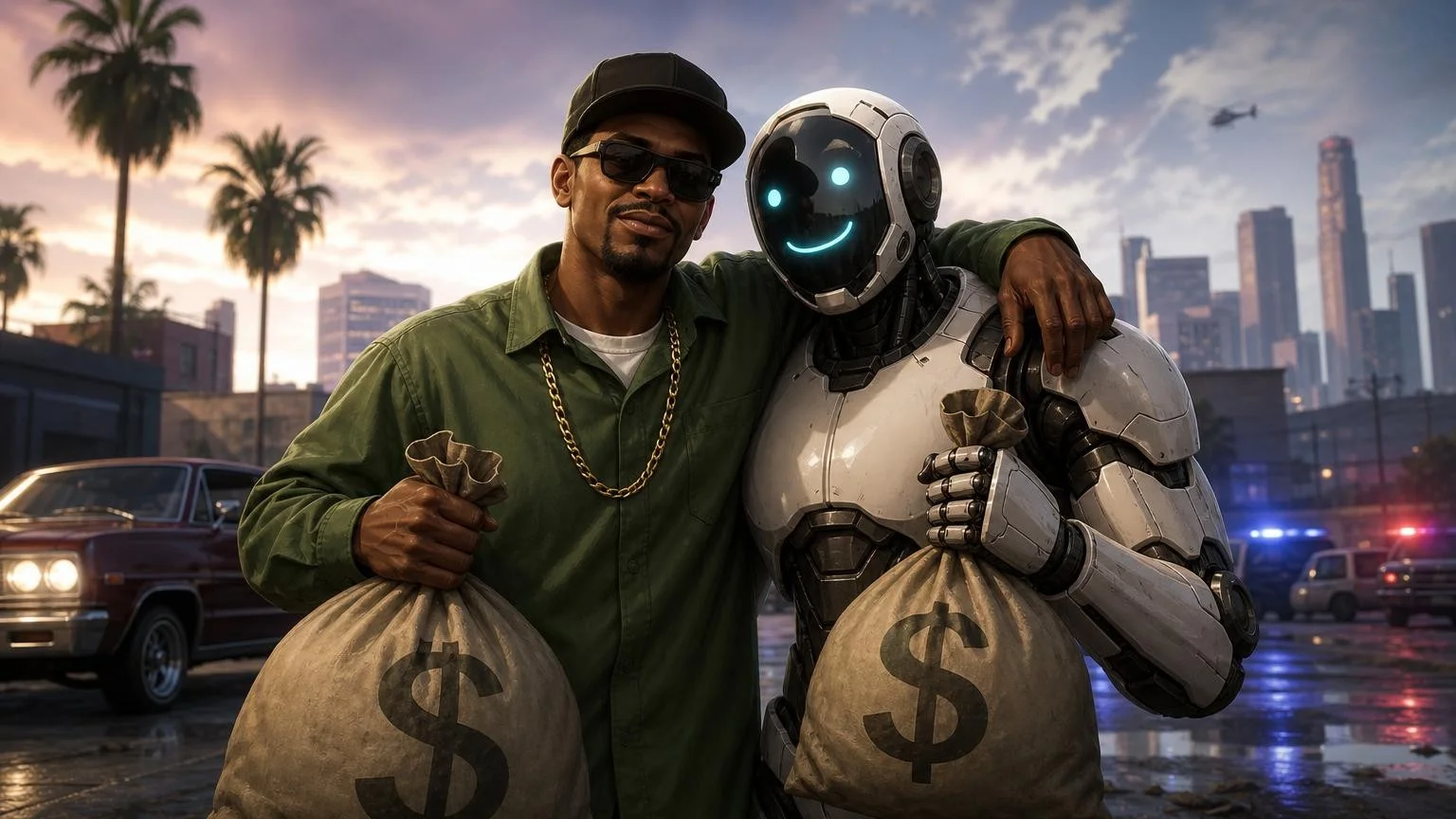 Grok случайно стал «соучастником» преступления в GTA 5