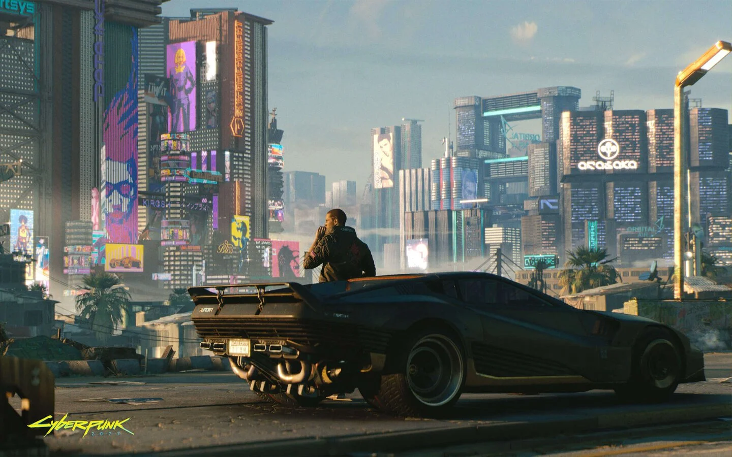 Квадра Турбо-Р «Ви-Тех» на постере Cyberpunk 2077