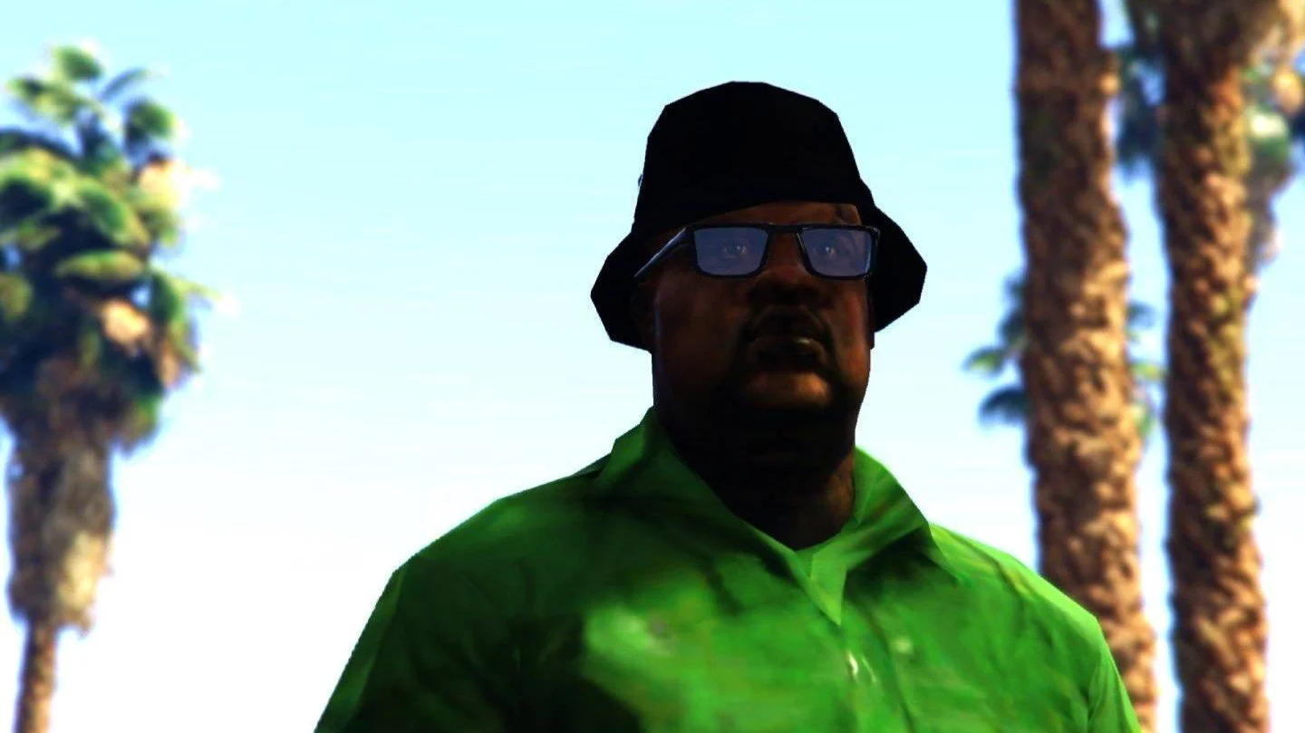 Биг Смоук умер! Драматическая сцена из GTA: San Andreas на Unreal Engine 5