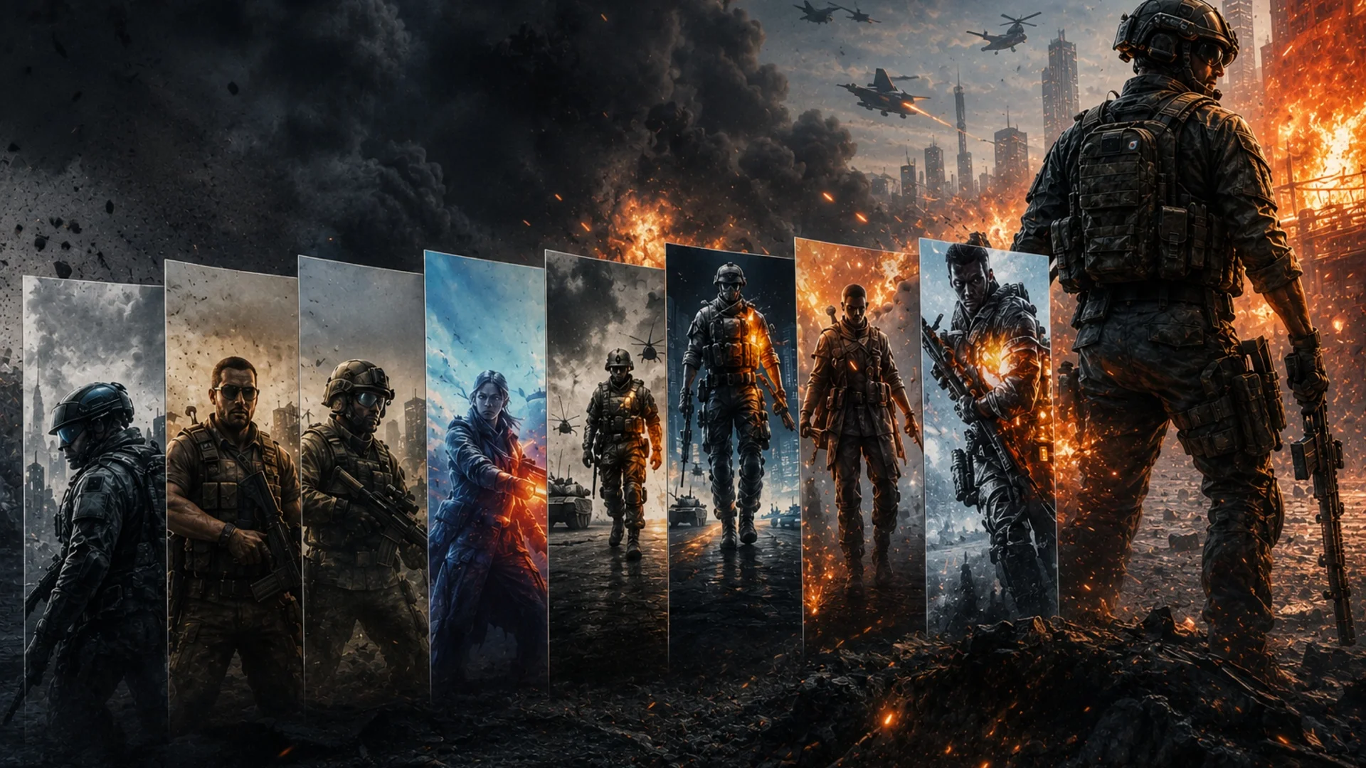 Эволюция разрушений и масштабных боев: топ всех игр Battlefield
