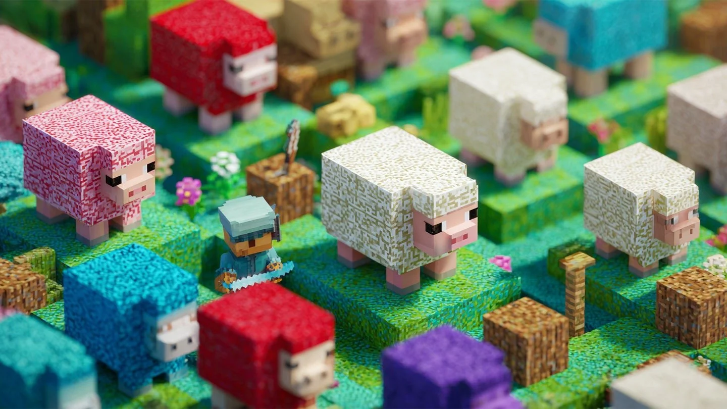 Шерсть в Minecraft: где добыть, как покрасить и что из нее сделать