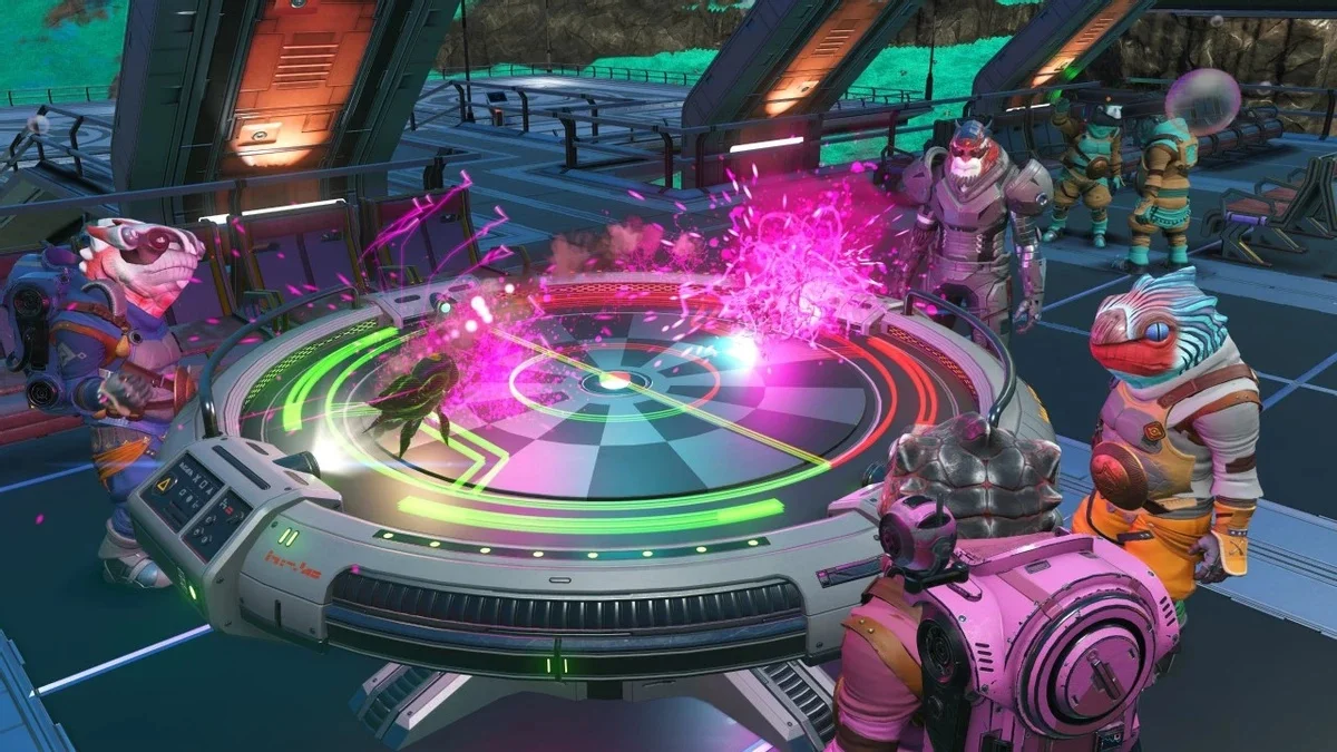 Для No Man’s Sky вышло обновление Xeno Arena, в котором можно устраивать битвы питомцев