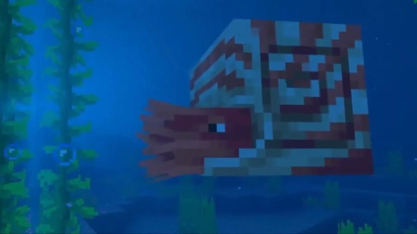 На Minecraft Live показали нового подводного моба, которого можно оседлать