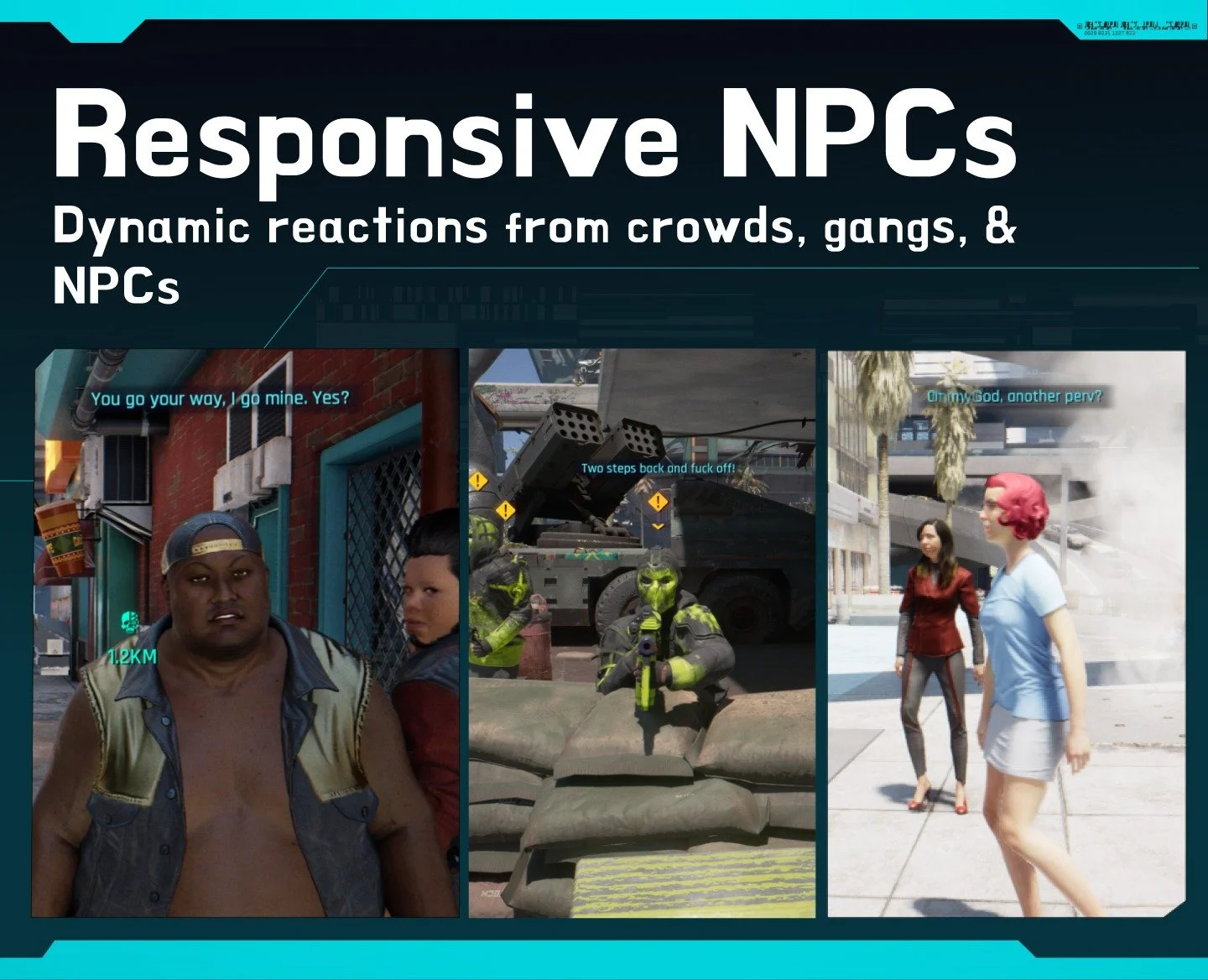 Источник: NexusMods / Модификация на NPC для Cyberpunk 2077