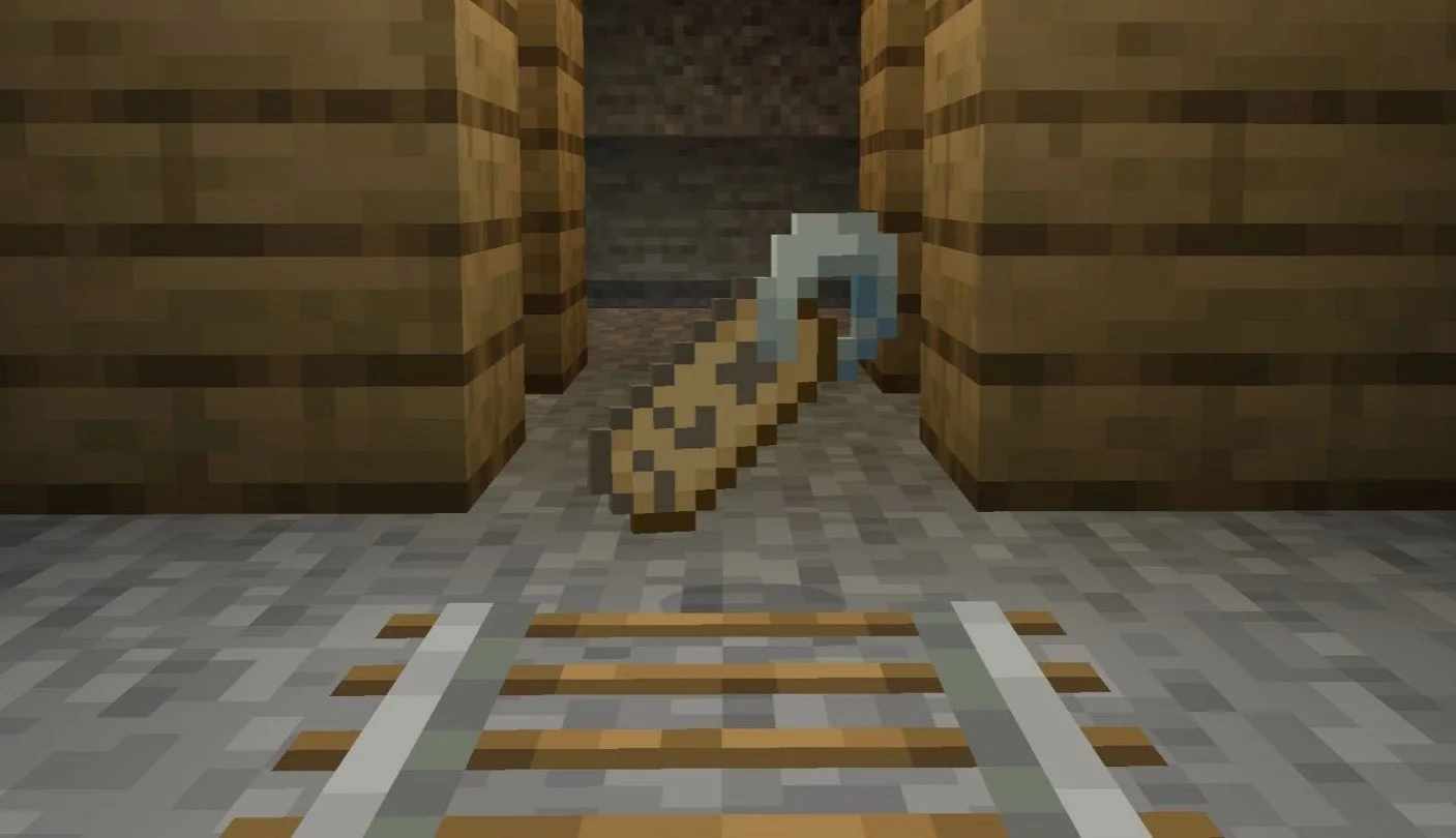 Как сделать бирку в Minecraft