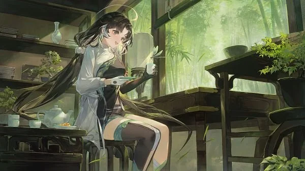 Источник: zerochan / Цзяньсинь из Wuthering Waves