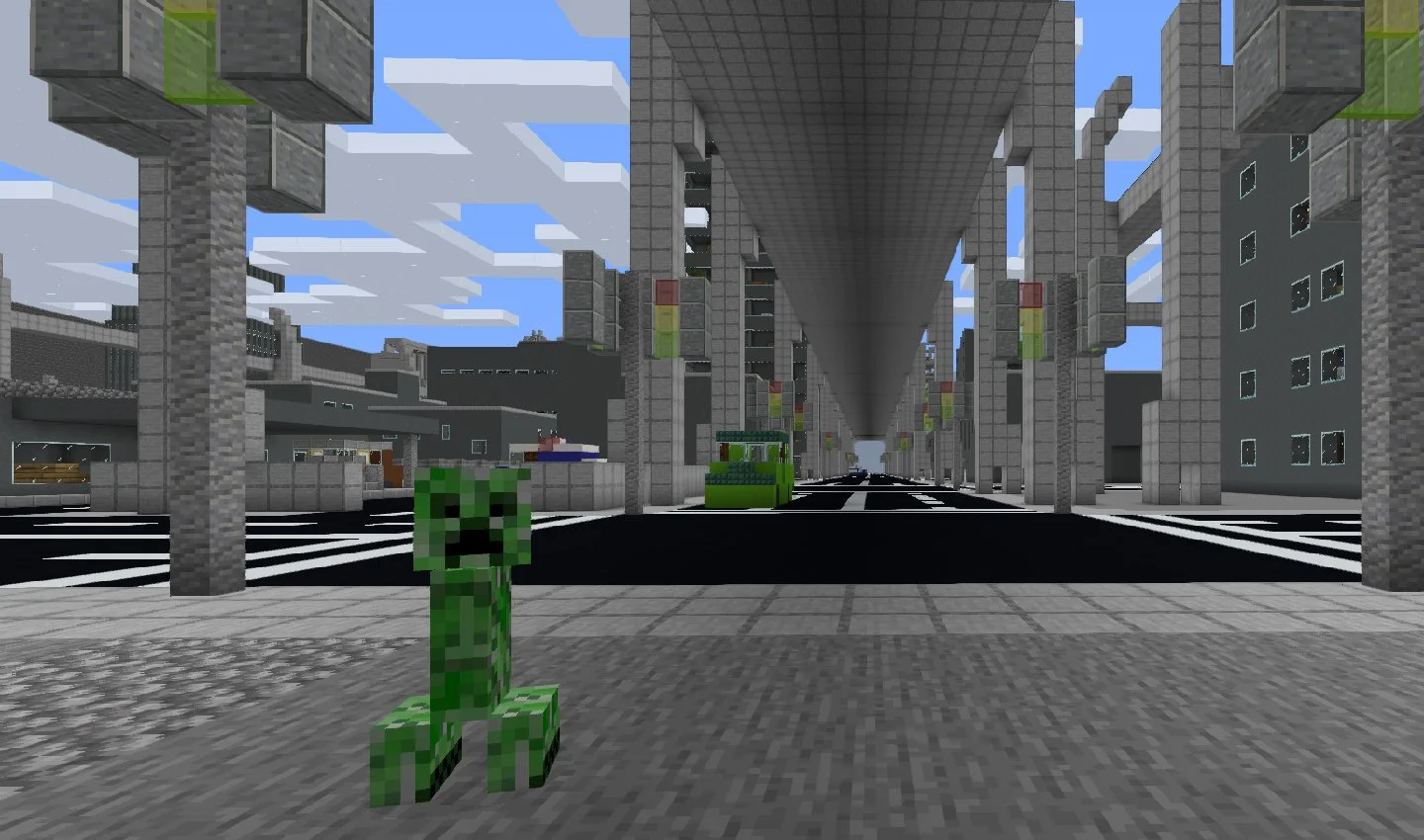 Источник: Minecraft-inside / Карта Horizon City 2020