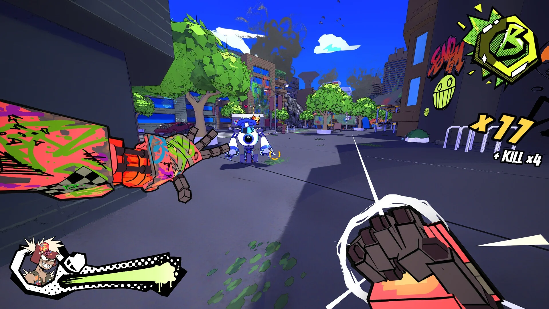 Разработчик в одиночку выпустил игру Hyperfist — в Steam её оценили на 97%