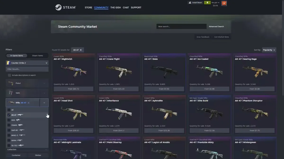 Steam Community Market