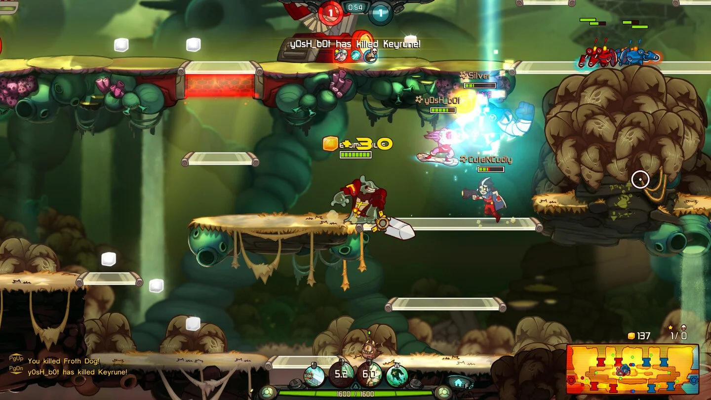 Источник: Steam / Awesomenauts