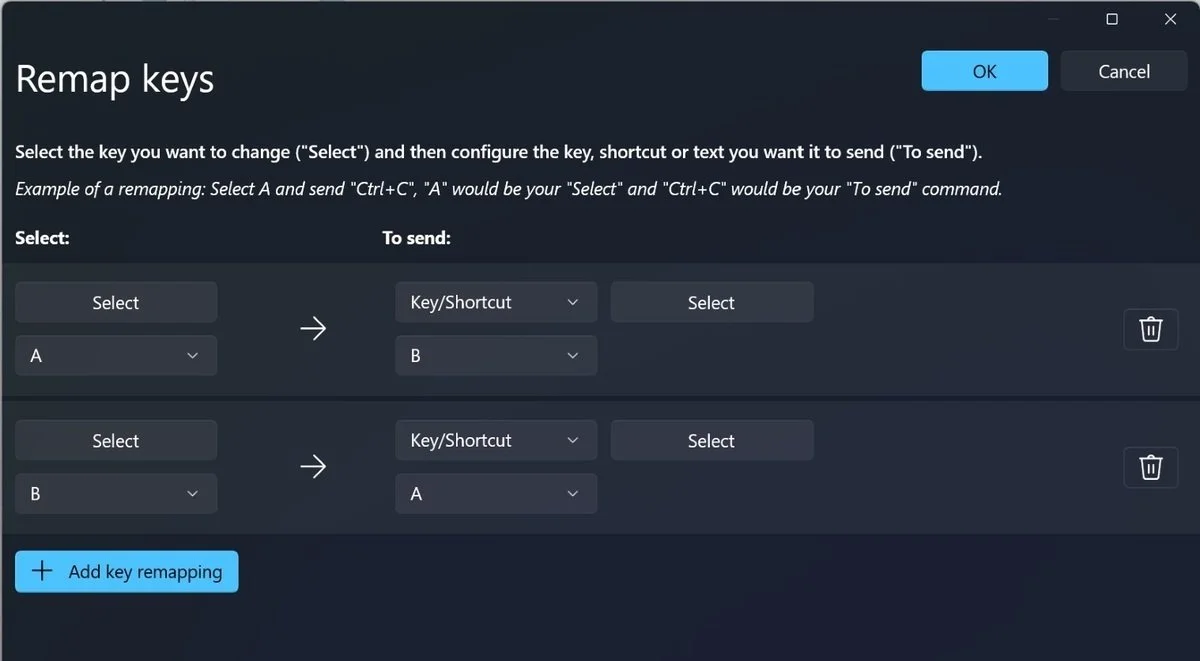 Источник: Microsoft Learn / Приложение Keyboard Manager