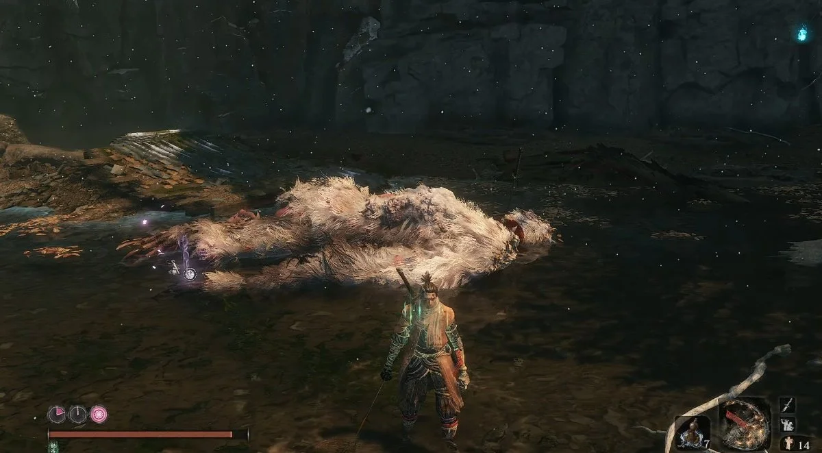 Источник: скриншот respawn.media / Обезьяна-страж из Sekiro: Shadows Die Twice