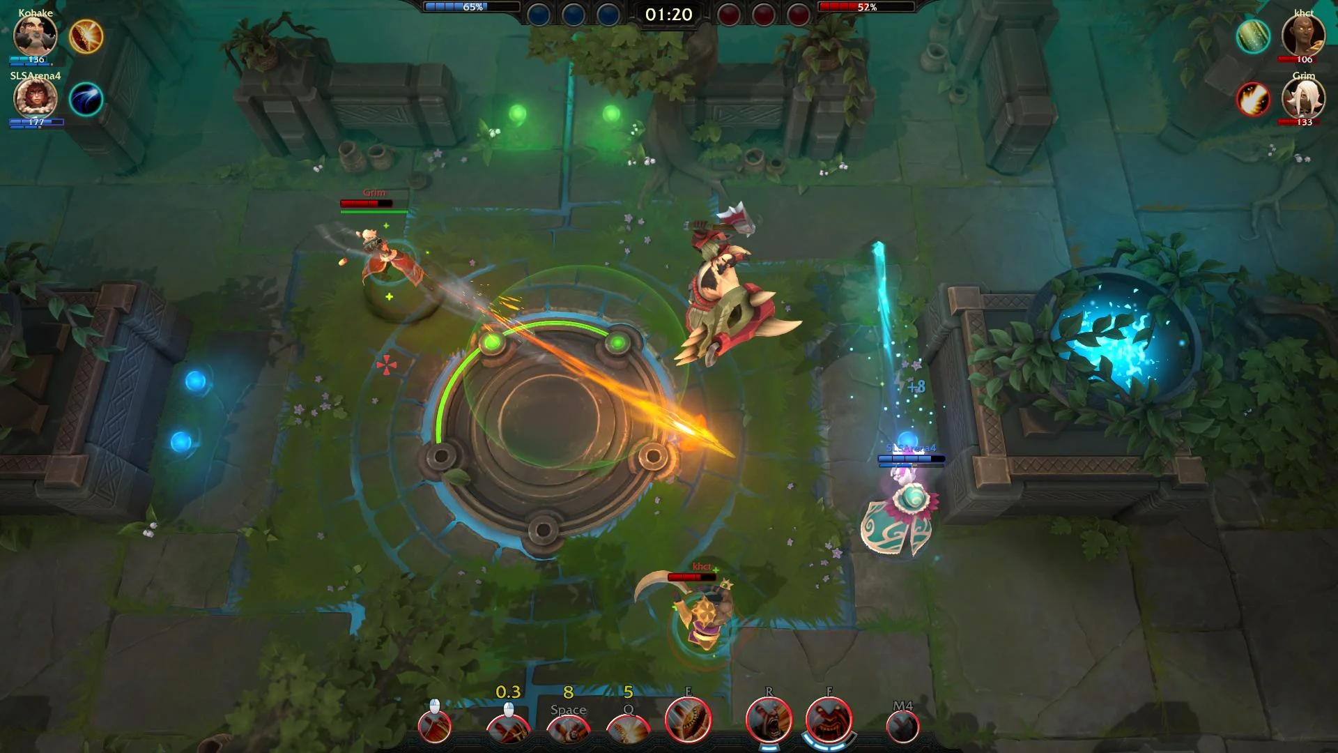 Геймплей Battlerite