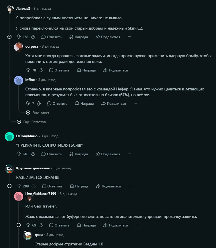 Обсуждение на Reddit