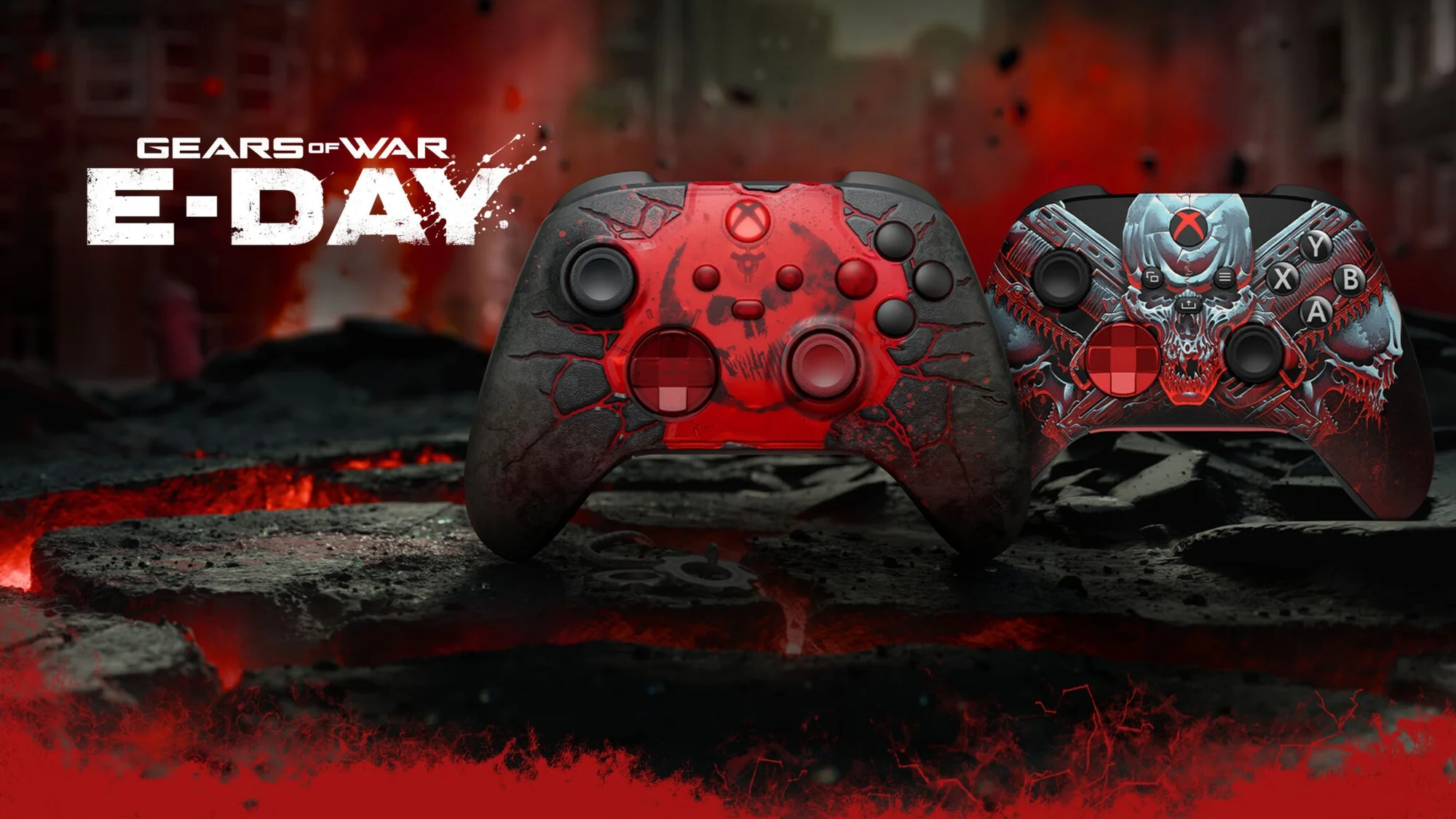 Xbox представила лимитированный контроллер в стиле Gears of War: E-Day